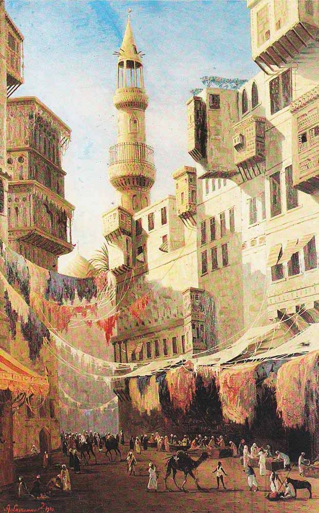 «У місті». 1931. Полотно, олія